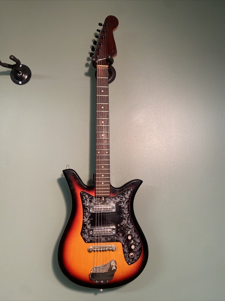 Vintage Teisco Del Rey ET-200 Japanese 1960s Electric Guitar Not