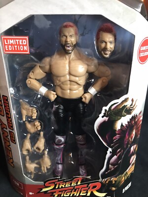 AEW Unrivaled Street Fighter Limited Edition Kenny Omega Action