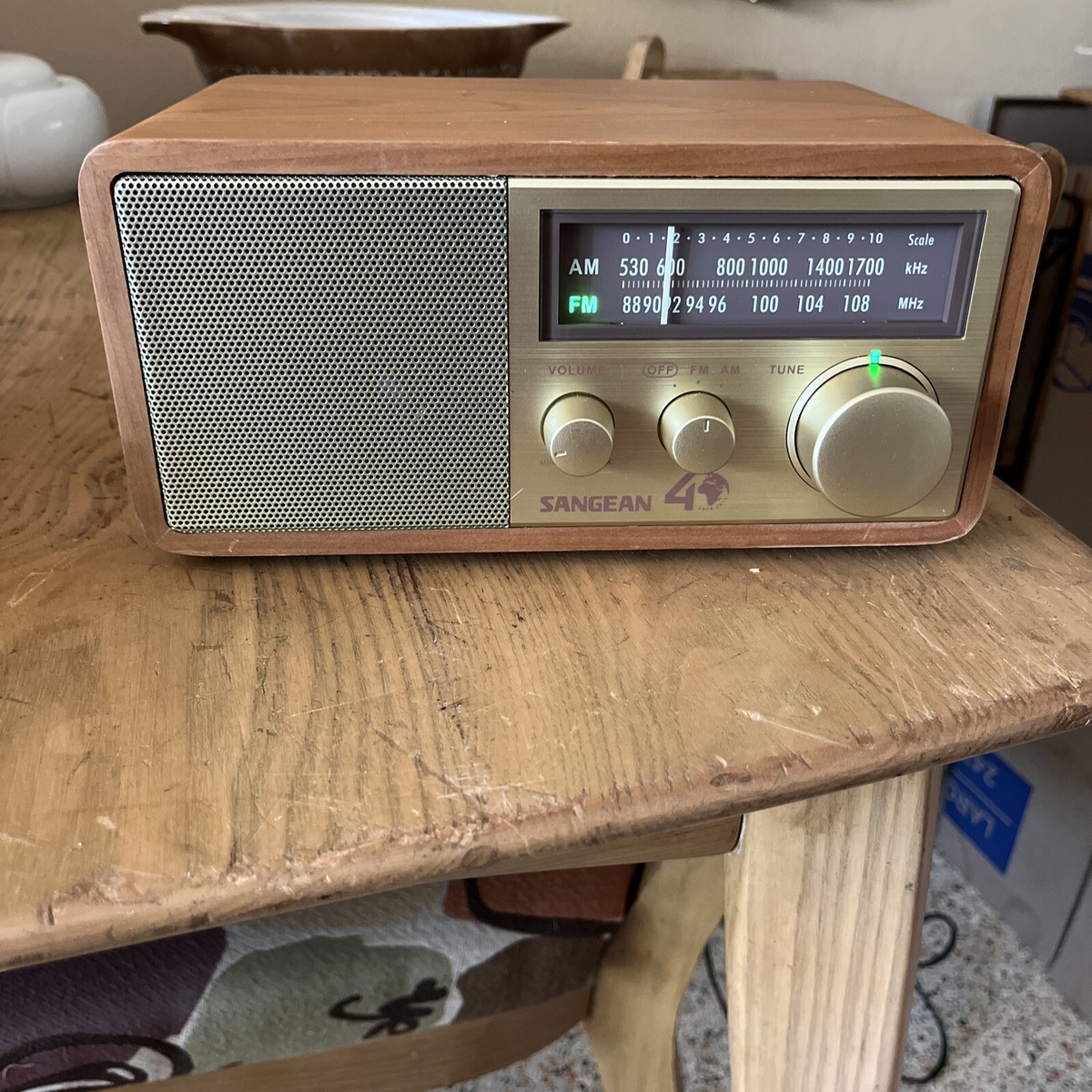 Sangean 4 WR-11SE AM/FM Table Top Radio Great Sound EUC | eBay