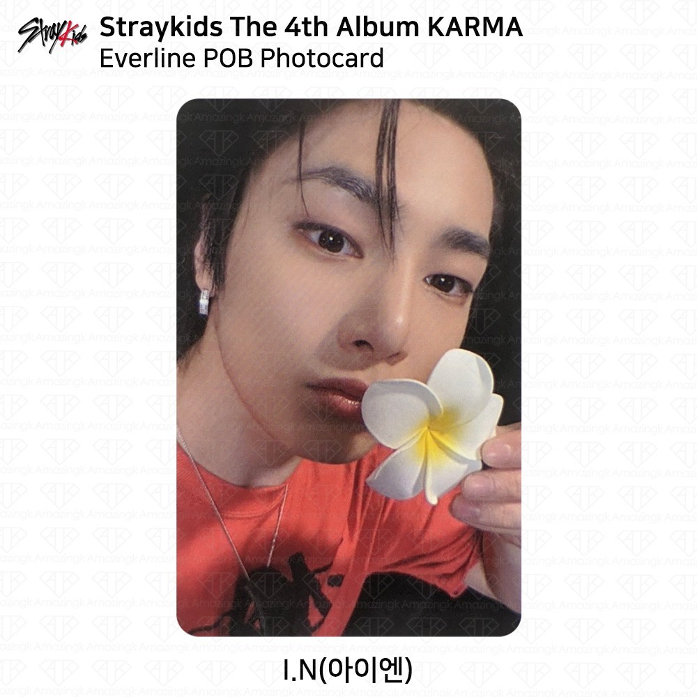 Stray Kids The 4th Album Karma Everline POB Photocard KPOP K-POP