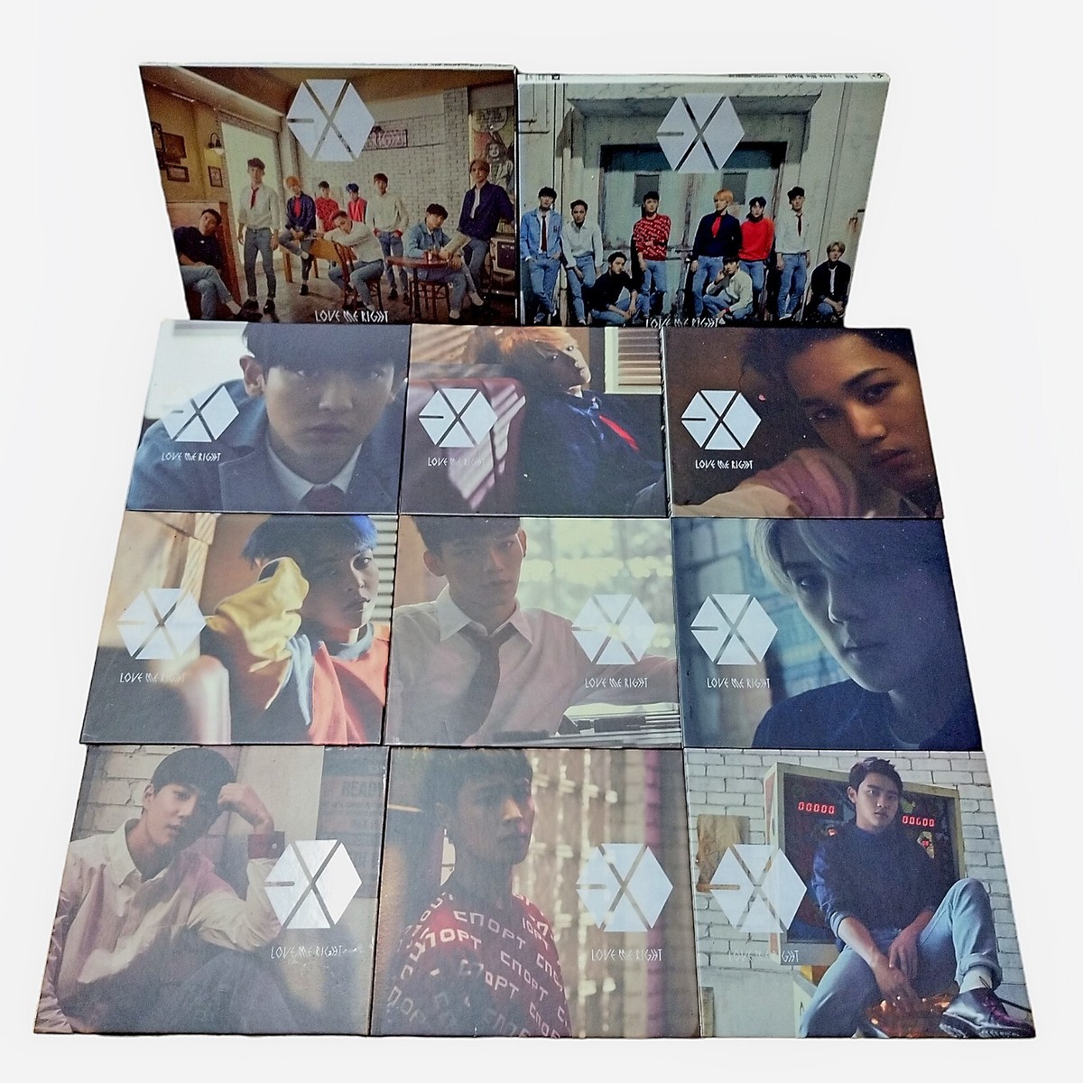 11CDs set EXO Love Me Right romantic universe Japan Edition NO
