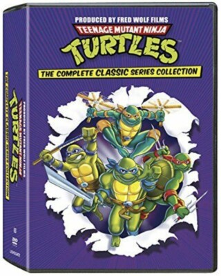Teenage Mutant Ninja Turtles TMNT Complete Classic TV Series DVD