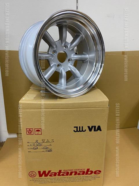 RS WATANABE EIGHT SPOKE R-TYPE WHEEL X1 PC 16X9.5JJ PCD 114.3 4H