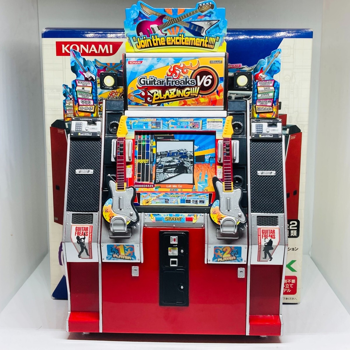 Konami 2012 Desktop Arcade Collection 2nd Attack Guitar Freaks | eBay