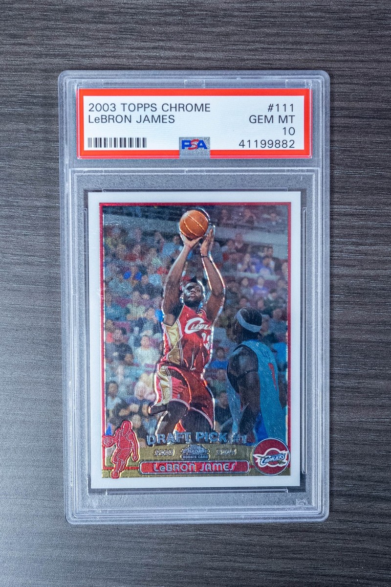 LeBron James 2003 - Topps Chrome [Cavaliers ROOKIE CARD RC #111
