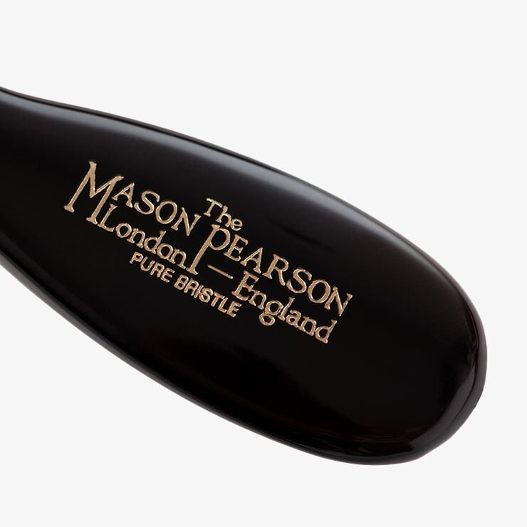 MASON PEARSON CHILD BRISTLE DARKRUBY Boar Bristle brush from Japan