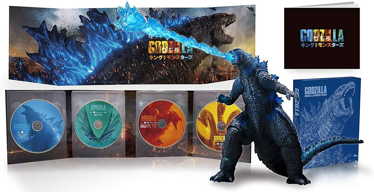 S.H.MonsterArts Godzilla 2019 Poster Color Ver Japan Limited 4Disc