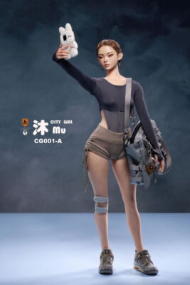 Mr.Z Model Studio CG001 City Girl Mu/Bing 1/6 Female Action Figure