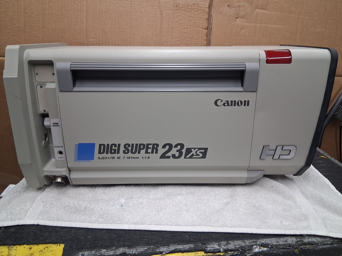 Canon HD DIGI SUPER 23 XS XJ23X7B IE 7-161Mm 1:1.6 | eBay