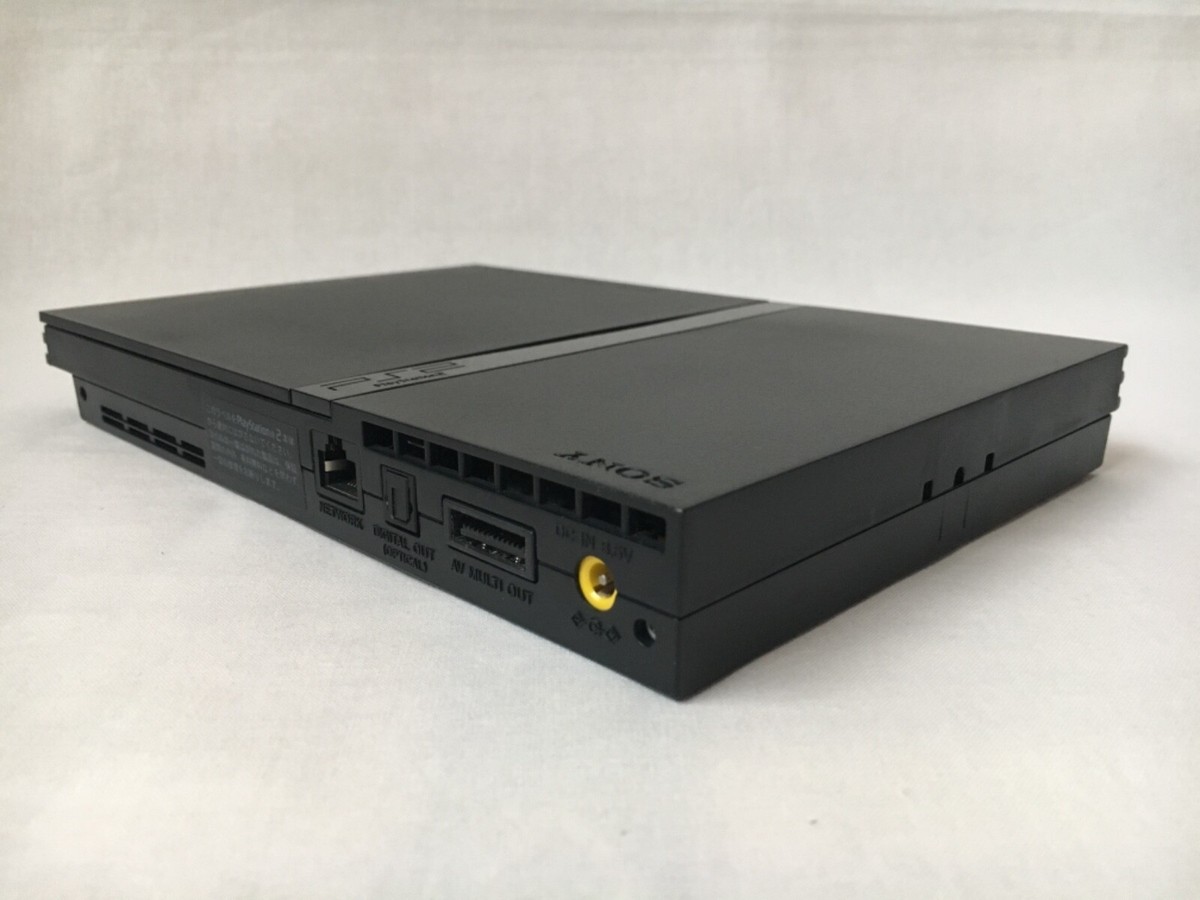 Sony PlayStation PS2 Black Console (SCPH-70000 CB) Japan NTSC Slim