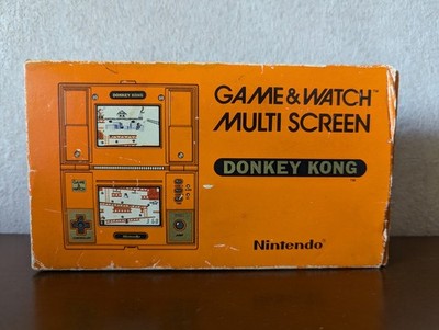 Nintendo Game & Watch Donkey Kong DK-52 Multi Screen 1982 Vintage