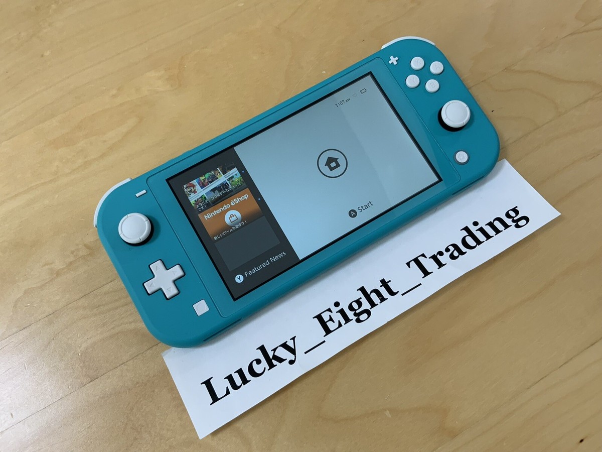 Nintendo Switch Lite Turquoise Console Charger [CC] | eBay