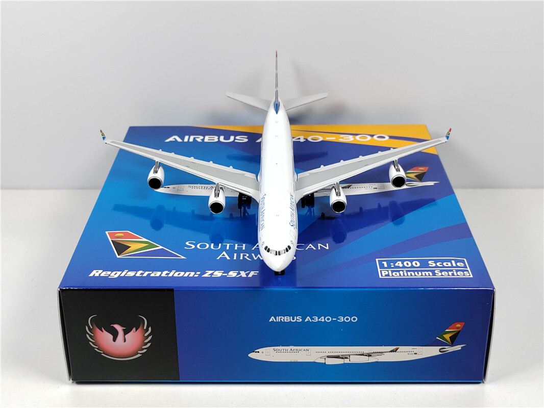 1:400 Phoenix SOUTH AFRICAN AIRWAYS A340-300 Airplane Diecast
