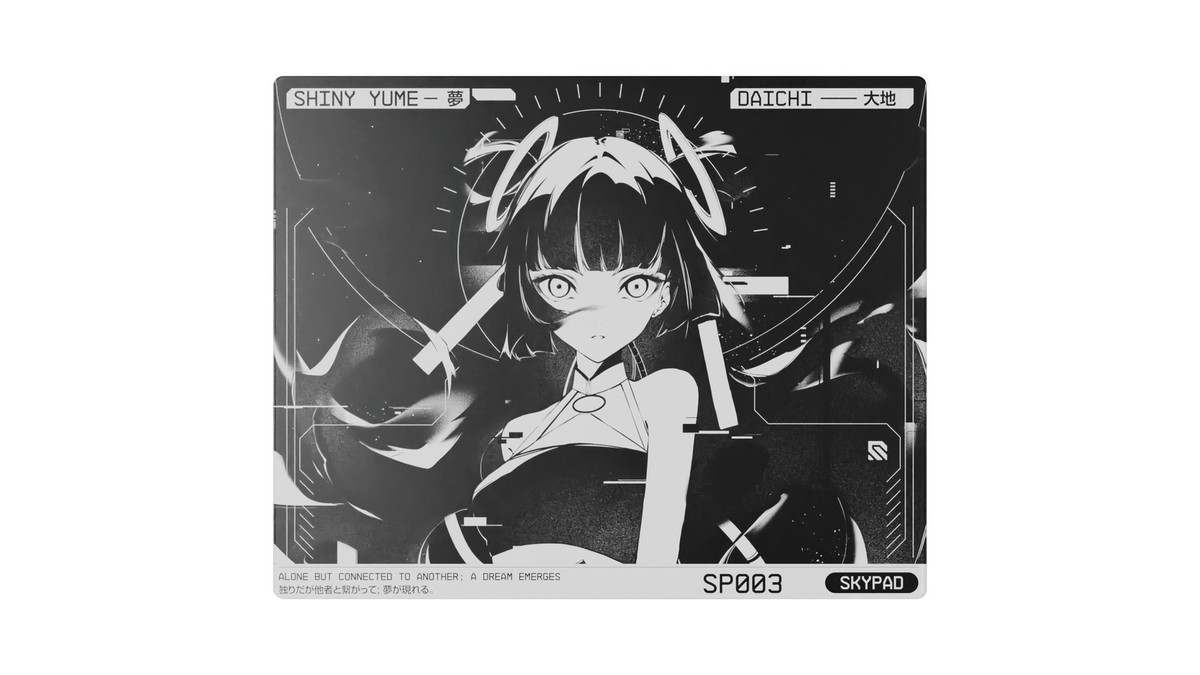 ✨ Skypad 3.0 XL Shiny Yume - Limited Edition - Glass Mouse Pad