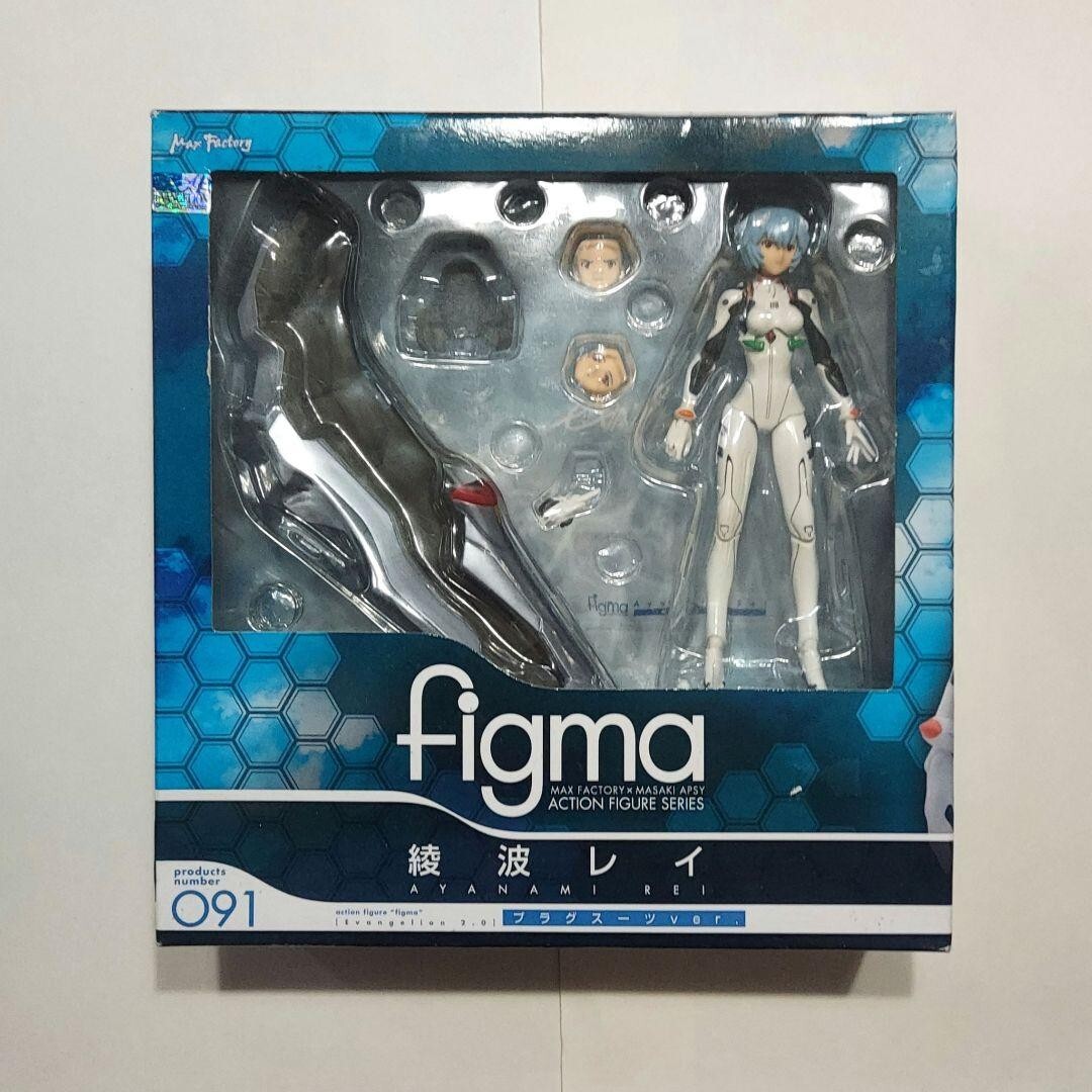 figma 091 Evangelion: 2.0 Rei Ayanami Plugsuit ver. Figure figma