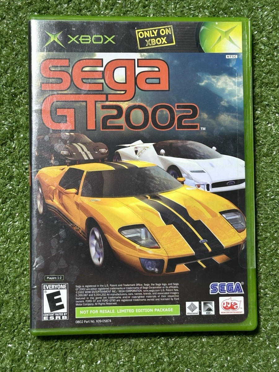 SEGA GT 2002 / Jet Set Radio Future (combo disk) (Microsoft Xbox