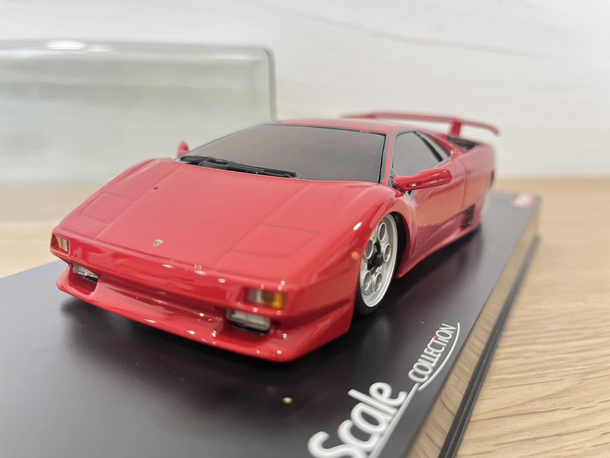 Rare Kyosho MINI-Z Racer Body Lamborghini Diablo VT RED Gloss coat