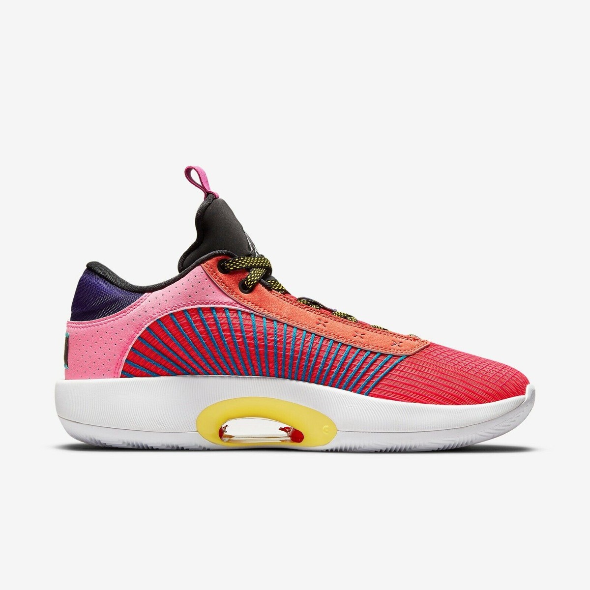 AIr Jordan XXXV Low DS PF Men Sz 10.5 Hyper Jade/Metallic Silver