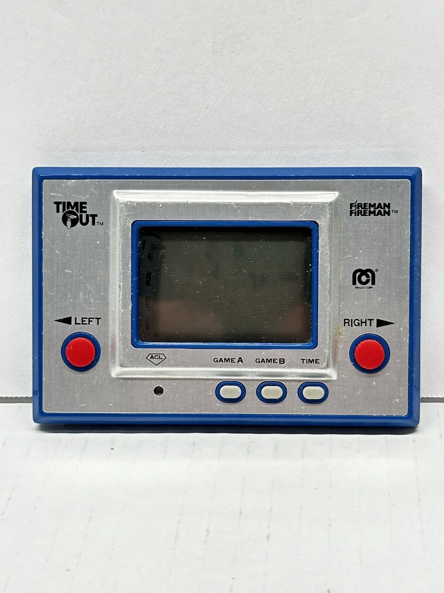 1980 Mego Corp. Nintendo Time Out Game And Watch - Fireman -RC-04