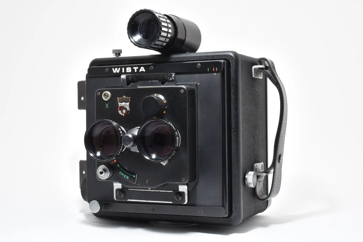 ウイスタ 4x5 Wista 130mm F5.6 Lens #395 Wista 4x5 Stereo Camera