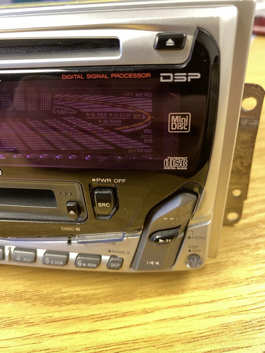 JDM KENWOOD DPX-6000MD Double DIN Head Unit MD CD DSP Receiver | eBay