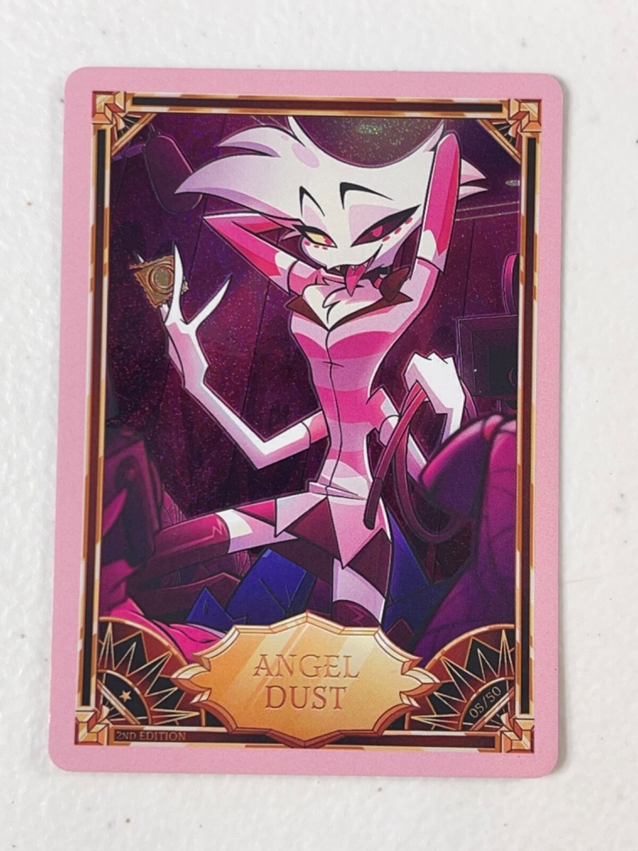 Hazbin Hotel Trading Card PINK FOIL ANGEL DUST 05/50 Second 2nd