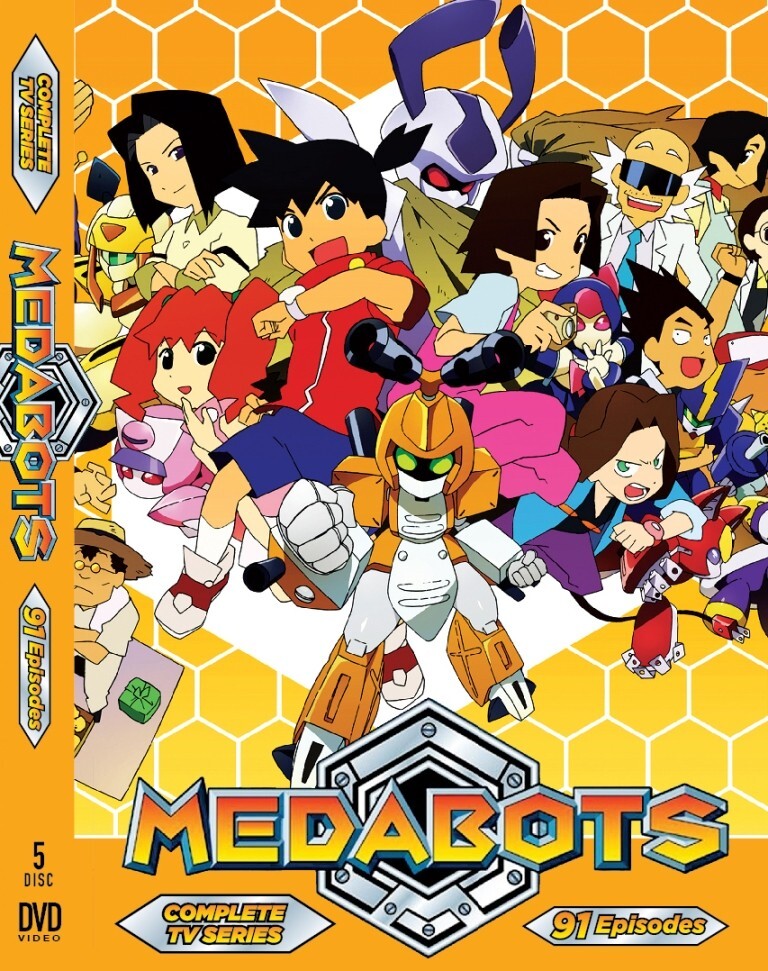 Medabots TV Series 91 Episodes Japanese Anime DVD English Dubbed