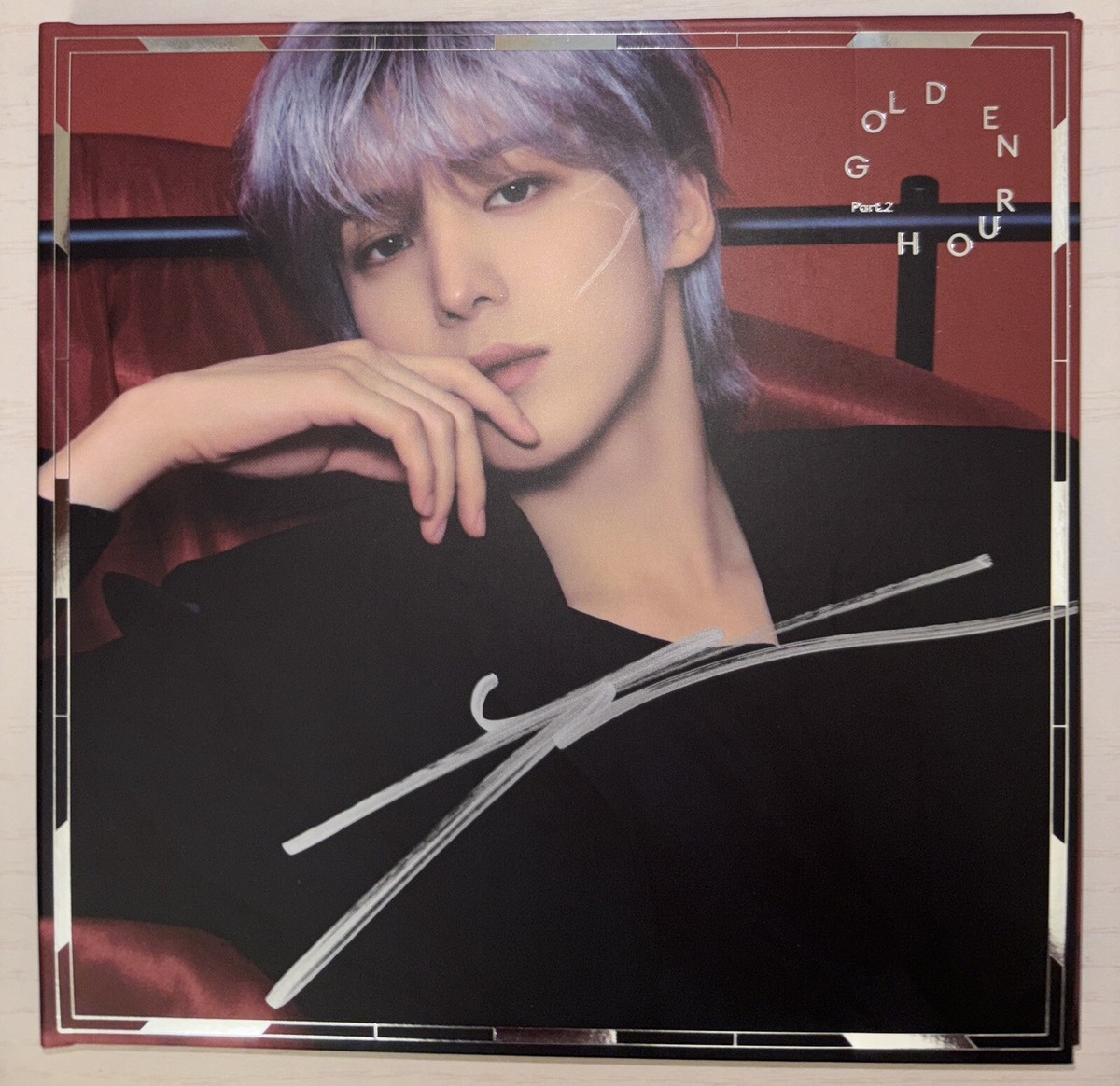 ATEEZ [GOLDEN HOUR : Part.2] YUNHO Autographed Signed Album