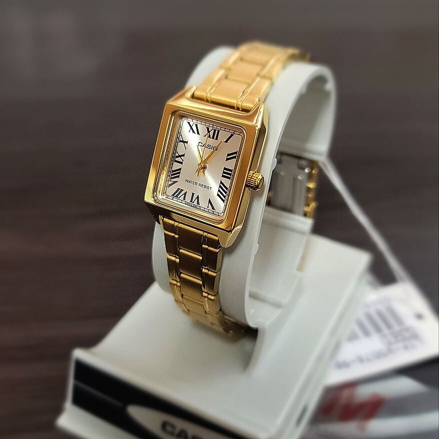 LTP-V007G-9B Casio Analog Vintage Women Watch Original NEW Metal