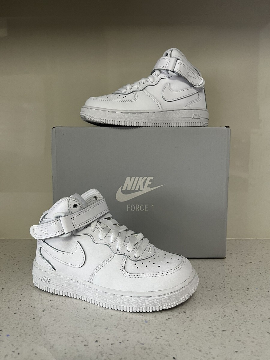 Nike Air Force 1 Mid PS SIZE 10.5c 314196-113 