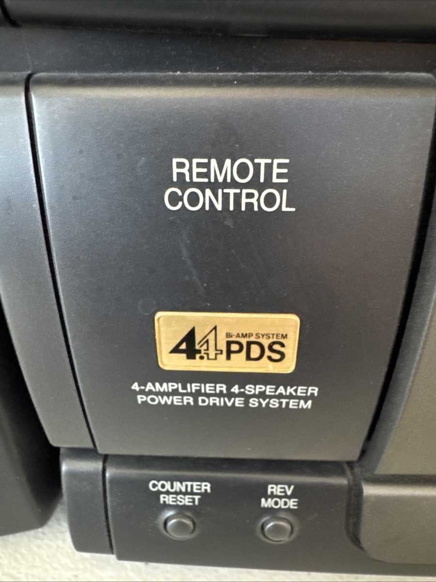 Panasonic S-XBS, RX-DS790, 3 CD Player, Cassette Tape, AM/FM