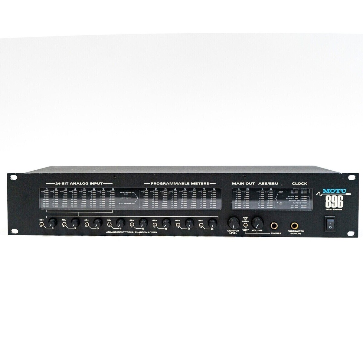 MOTU 896 8-channel 96 KHz Firewire Audio Interface | eBay