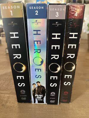 HEROES Season 1-4 NBC The Complete Edition 29 DVD Set TV Series