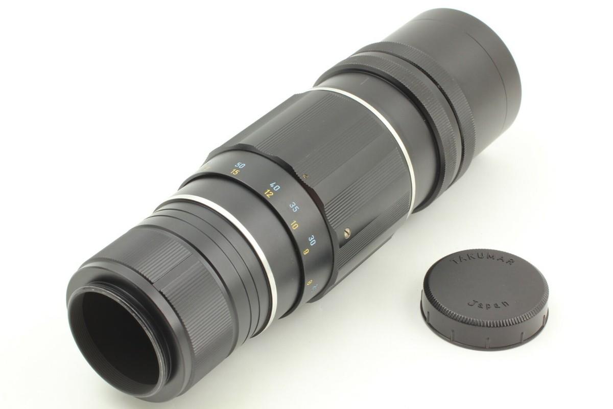 Exc++💥w/Filter Caps] Pentax Tele-Takumar 300mm F6.3 M42 Screw