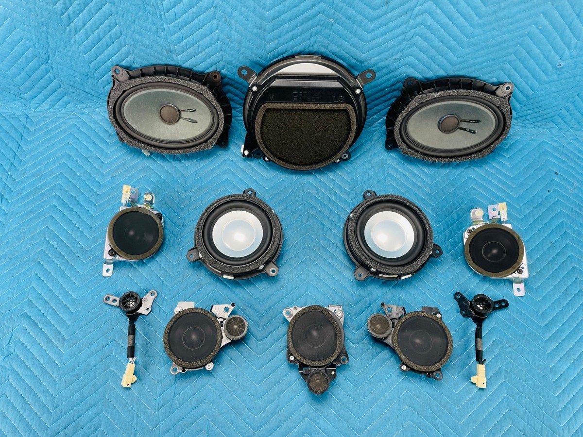 Lexus LS460 LS460L Speakers Mark Levinson 12pc Set Full Set 2007