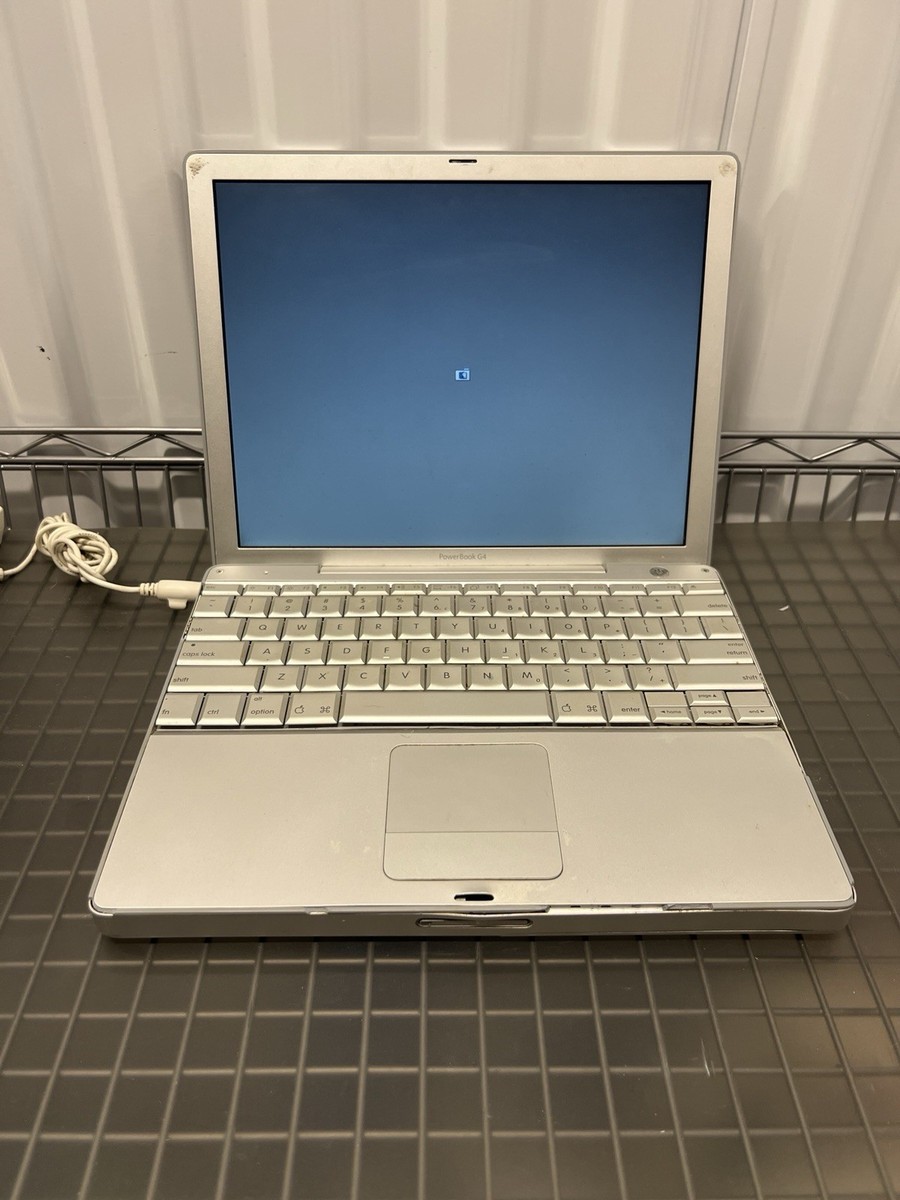 Apple PowerBook G4 A1010 Laptop Silver 12