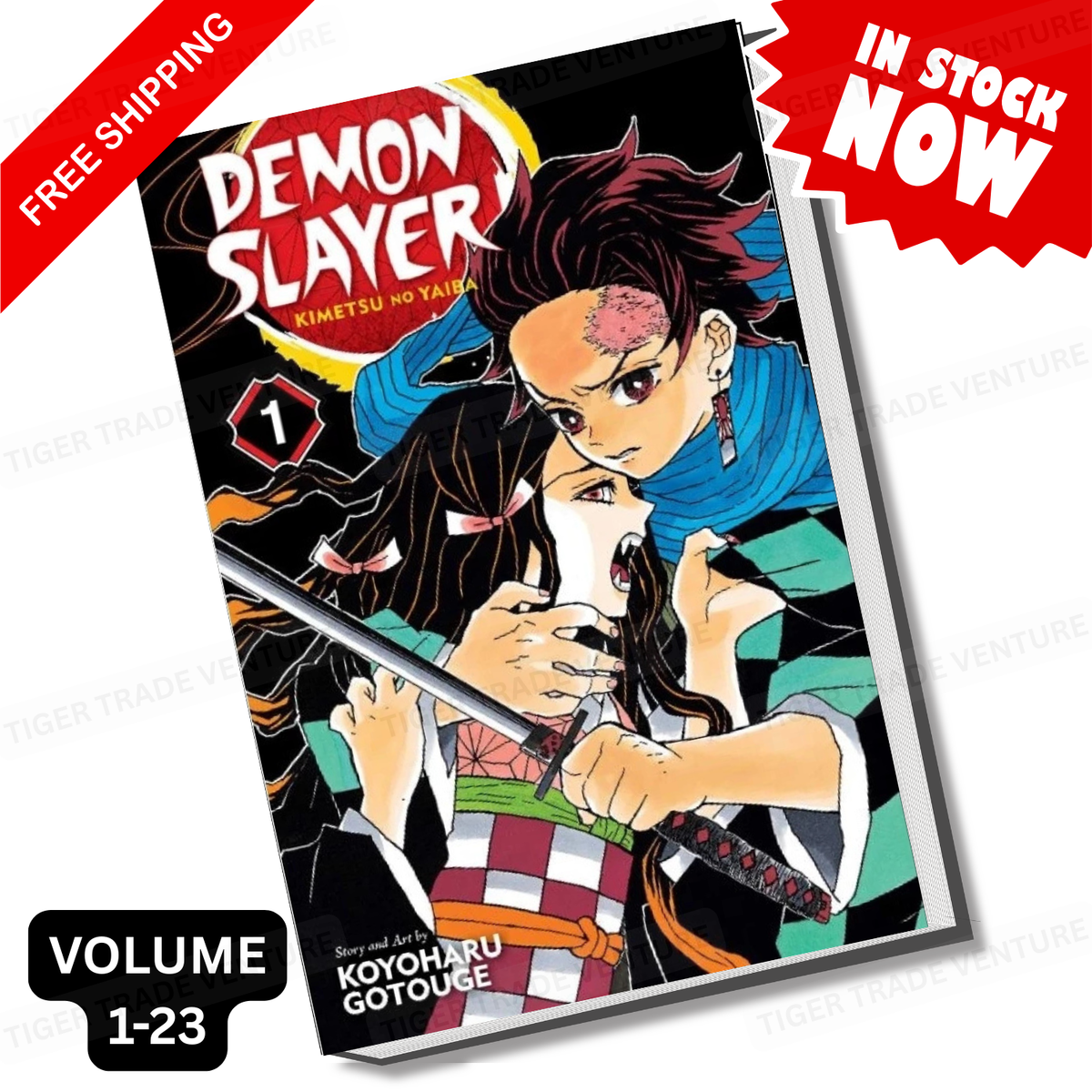 Demon Slayer Manga English Reprint Edition Pick Your Volume (1–23