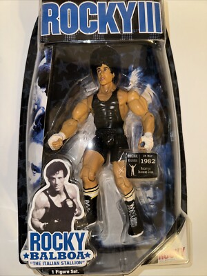 Rocky III Rocky Balboa Action Figure Jakks Pacific New RARE