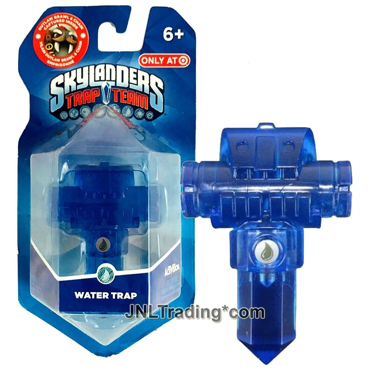 Skylanders Water Trap Team Exclusive Log Holder WET WALTER Outlaw