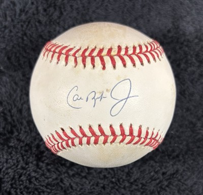 CAL RIPKEN JR SIGNED AUTO Official American League Baseball