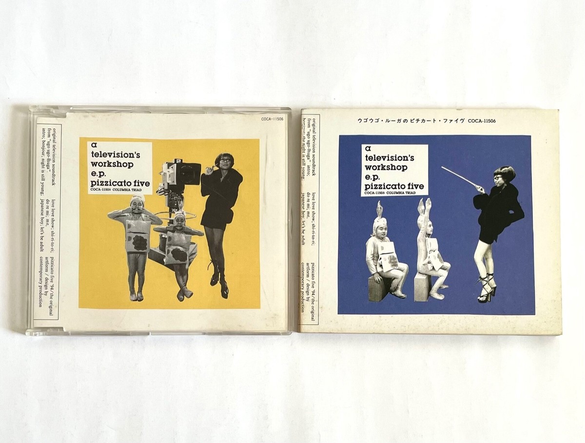 PIZZICATO FIVE A TELEVISION'S WORKSHOP E.P. JAPAN CD 1995 COCA