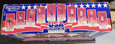 1992 TEAM USA BASKETBALL DREAM TEAM STARTING LINEUP SET IN BOX