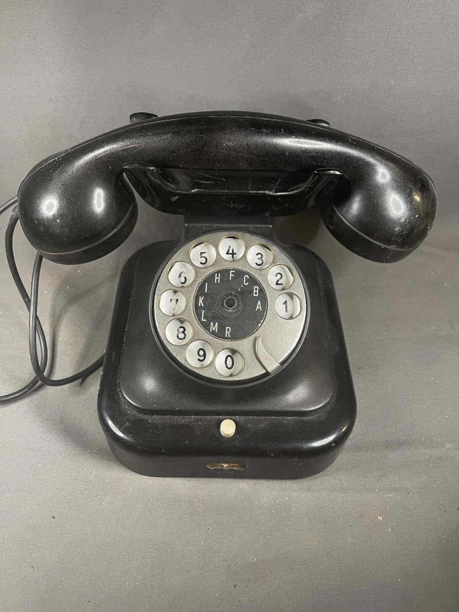 Phone Telegrafia, Telephone Rotary Dial German W28 - 1930's 4191