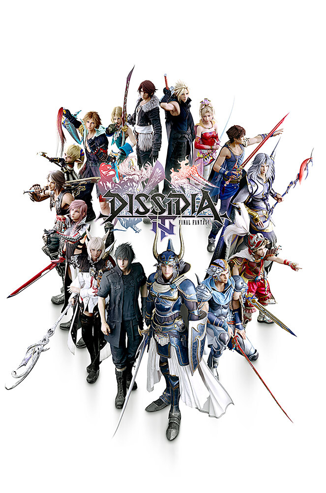 PS4 ディシディアファイナルファンタジーNT 非売品ゲームポスター