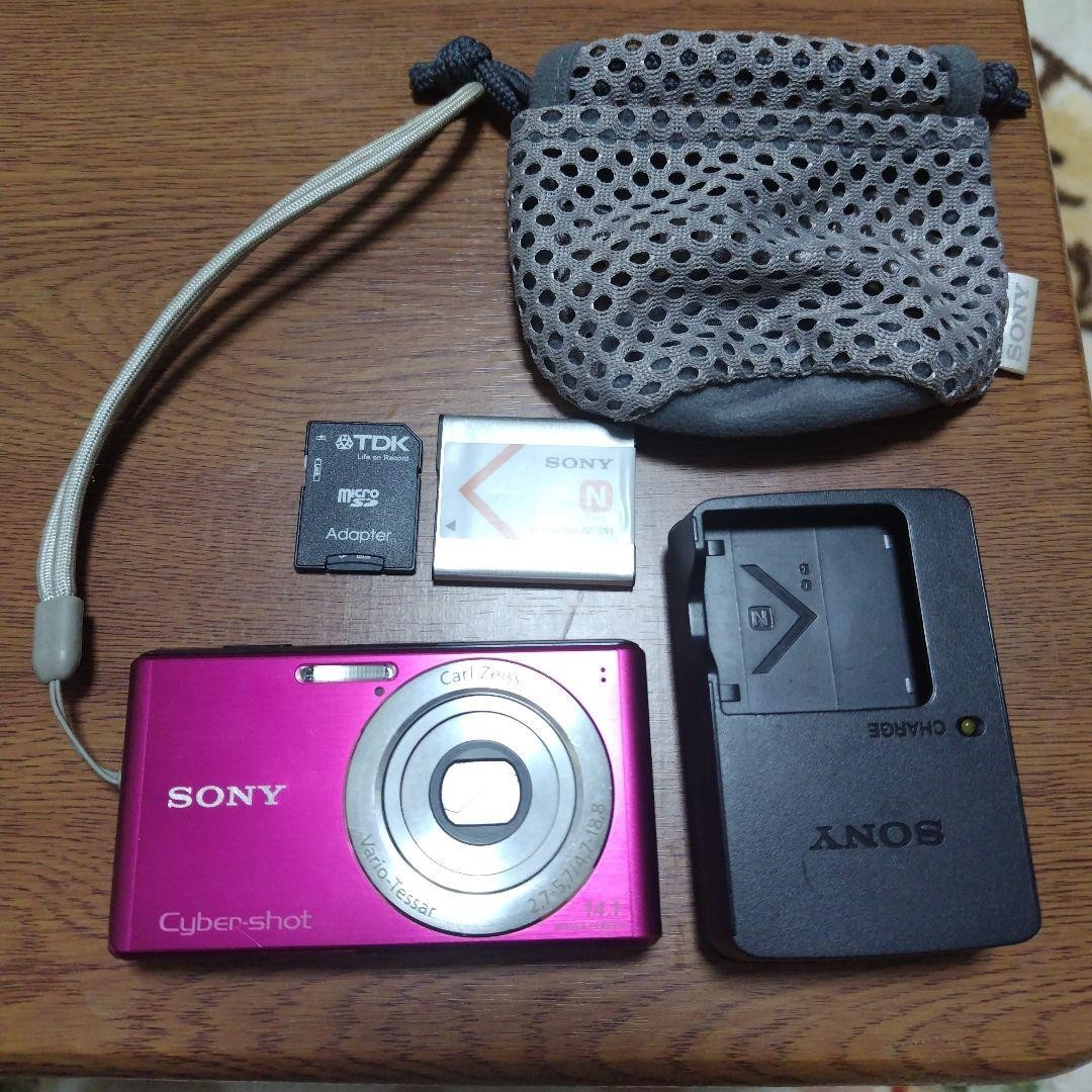 Sony Cyber-shot DSC-W530 Compact Digital Camera 14.1MP Pink