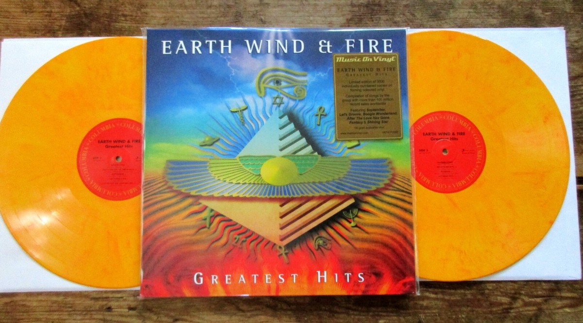 EARTH, WIND & FIRE - Greatest Hits (2023) 2 x Flaming Colored