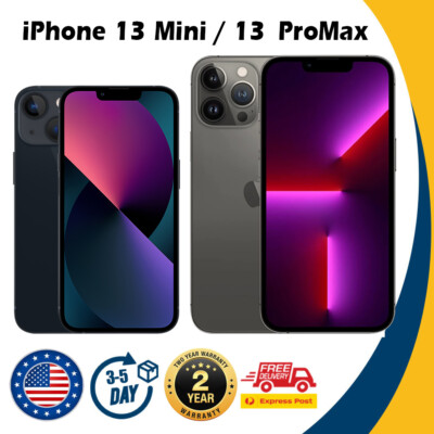 New Apple iPhone 13 MINI 13 PRO MAX 128GB 256GB 512GB A2176 A2484