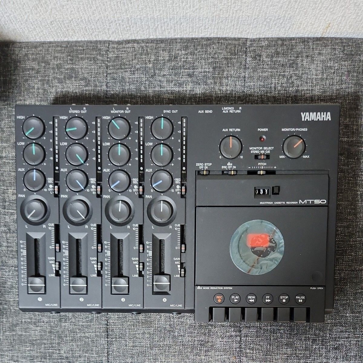 Yamaha MT50 4track Multitrack Cassette Tape Recorder Good GP | eBay