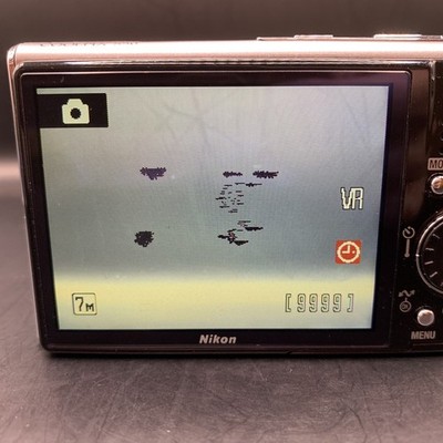 Nikon COOLPIX S50 Silver 7.2 MP Digital Camera English OK