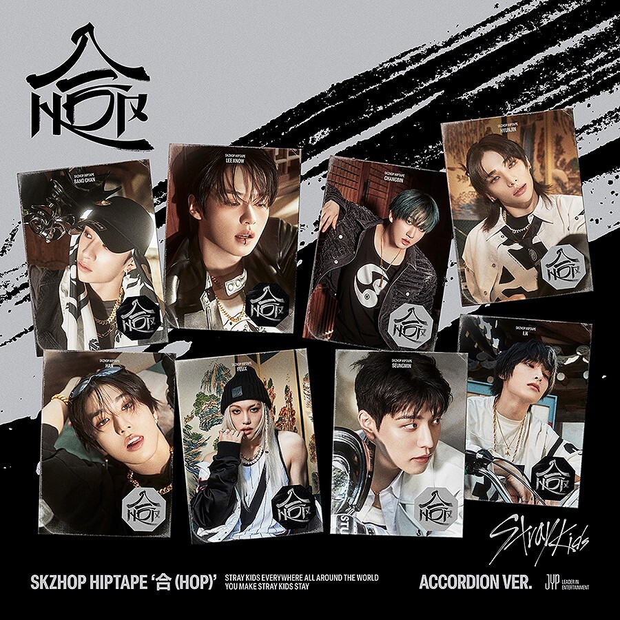 STRAY KIDS SKZHOP HIPTAPE 合(HOP) Album ACCORDION Ver/CD+PhotoBook